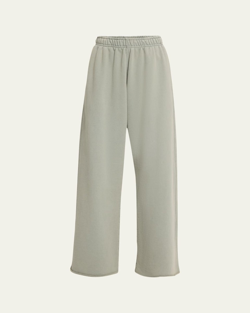 Wide-Leg Sweatpants